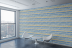 Soft Watercolor Stripes Wallpaper
