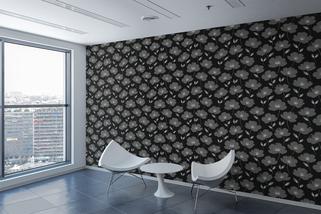 Noir Garden Wallpaper