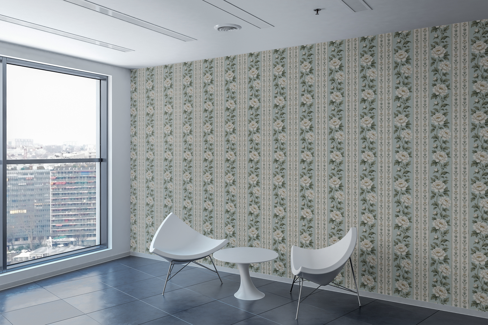 Heritage Stripe Wallpaper