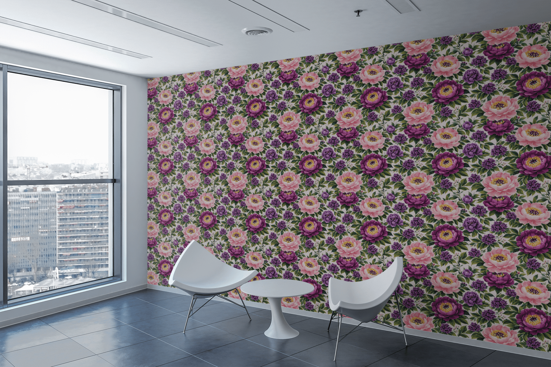 Ethereal Peony Rhapsody Wallpaper Peel and Stick Wallpaper | Accent Haus