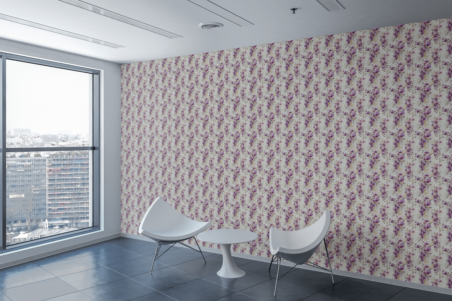 Majestic Orchids Wallpaper Peel and Stick Wallpaper | Accent Haus