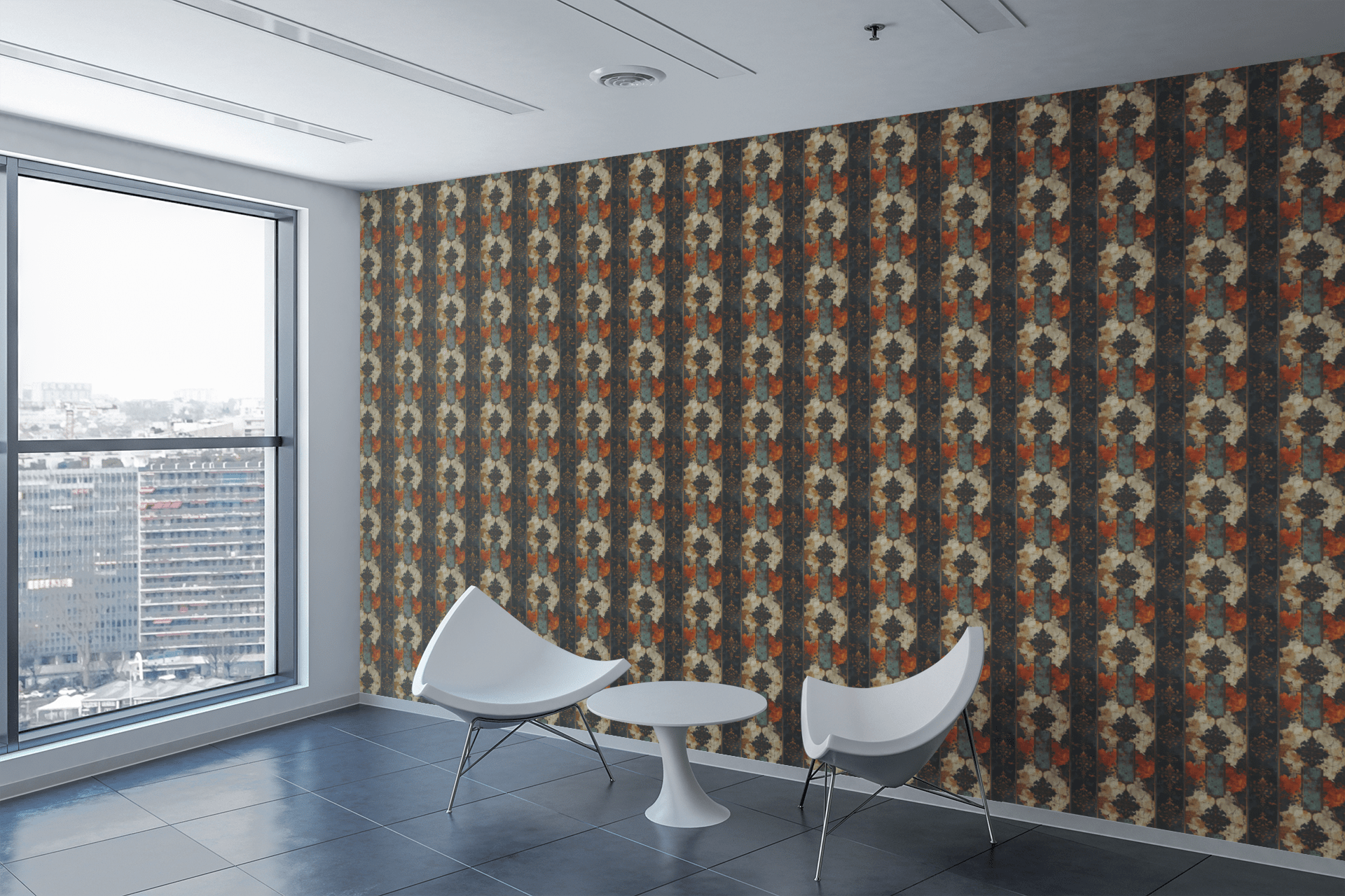 Fresco Imperfection Tapestry Wallpaper Peel and Stick Wallpaper | Accent Haus