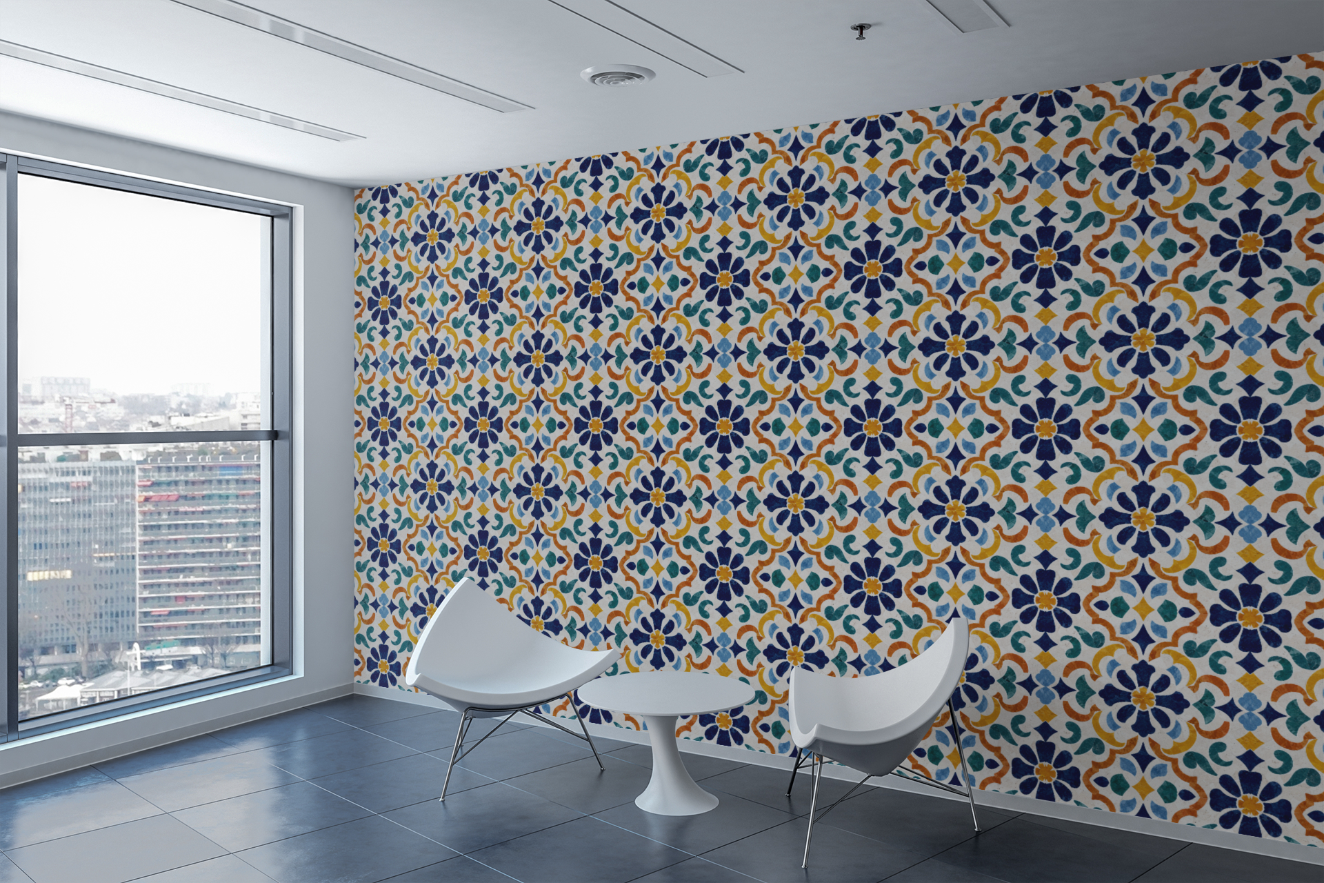 Atelier Mosaic Wallpaper