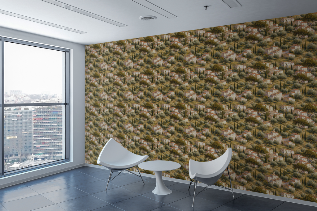 Tuscan Landscape Mural Wallpaper