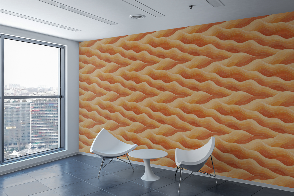 Modern Desert Lines Wallpaper