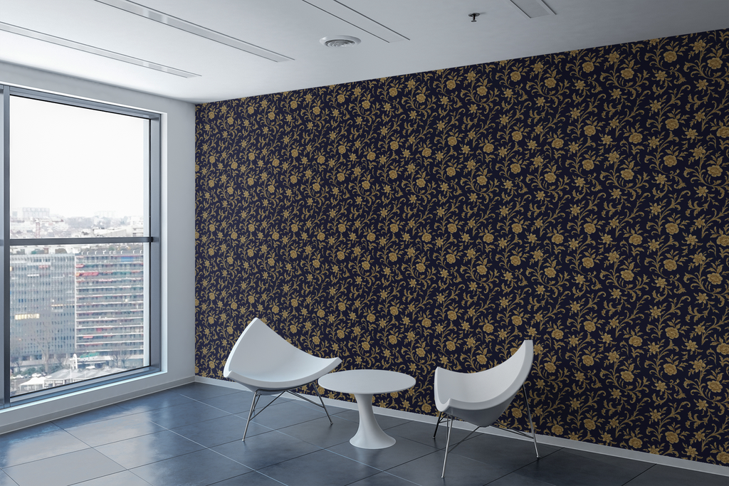 Gilded Baroque Wallpaper