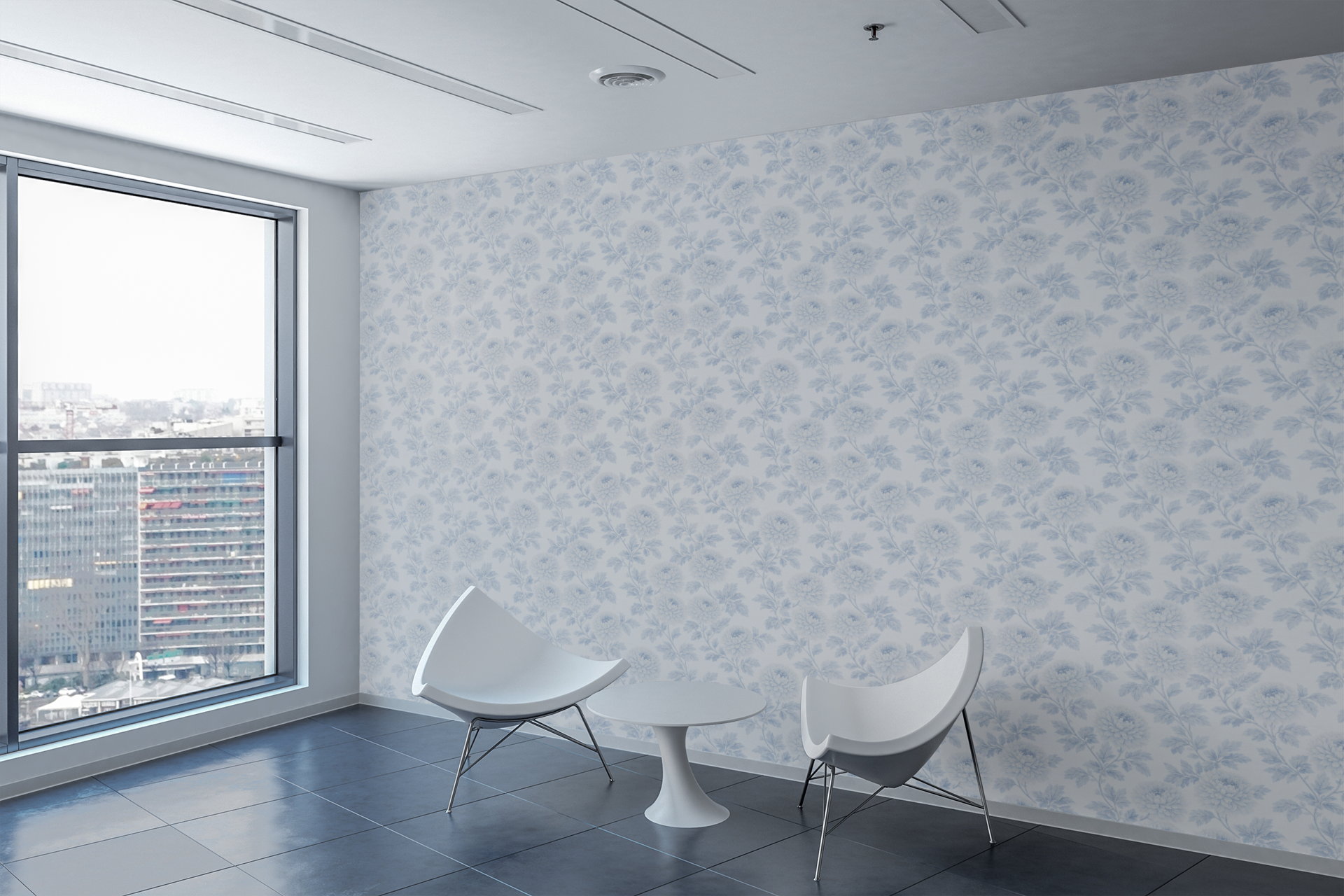 Powder Blue Wallpaper