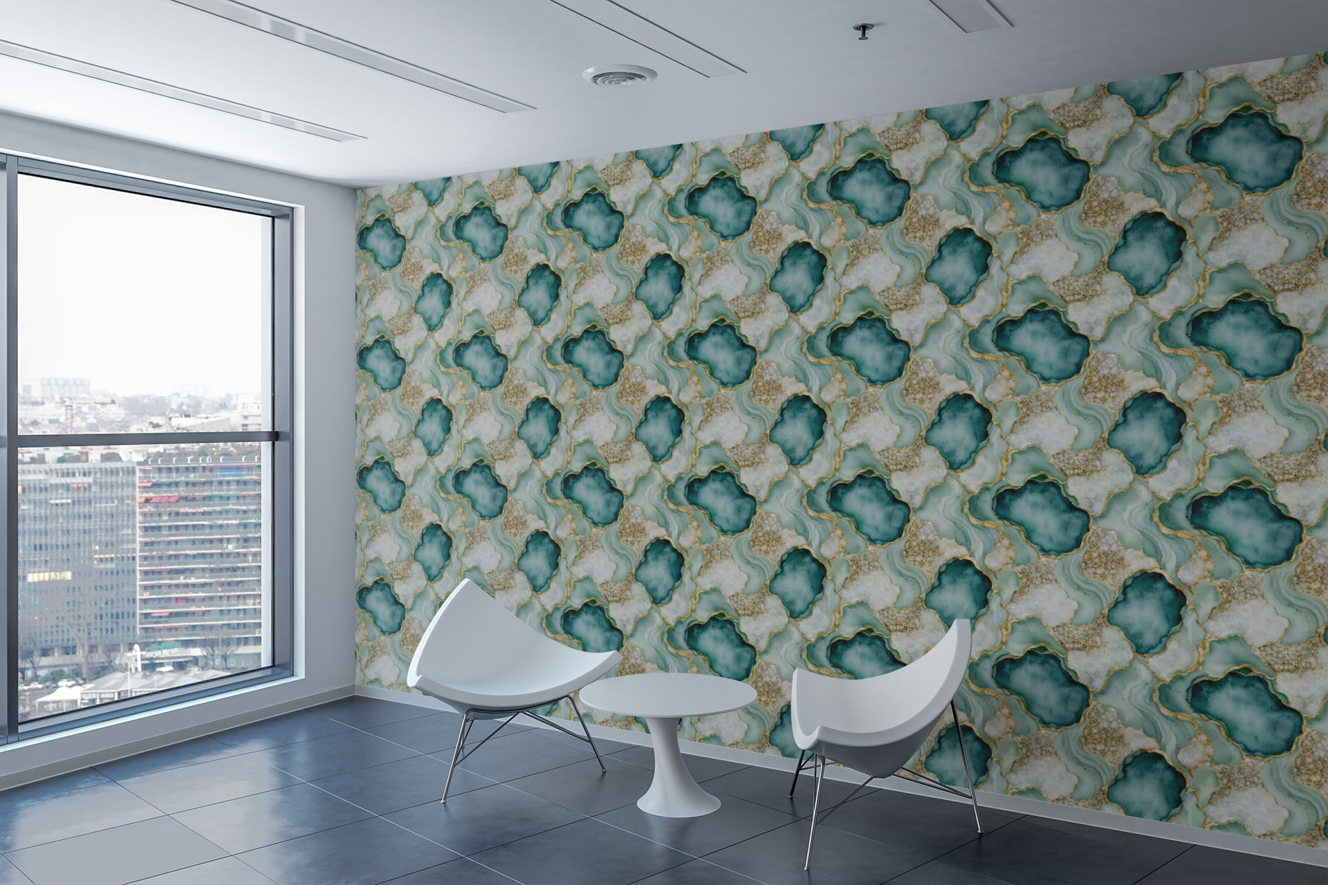 Sea Glass Drift Wallpaper