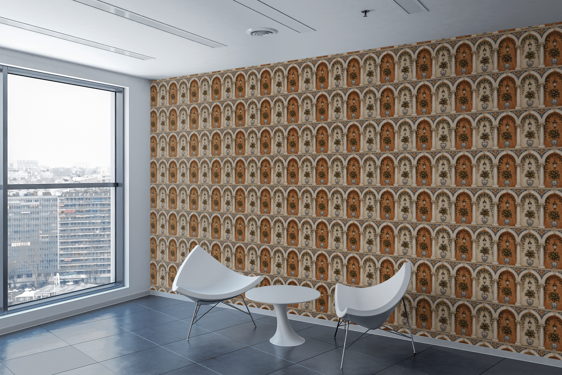 Atelier Arch Wallpaper Peel and Stick Wallpaper | Accent Haus