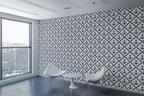 Nantucket Rope Lattice Wallpaper