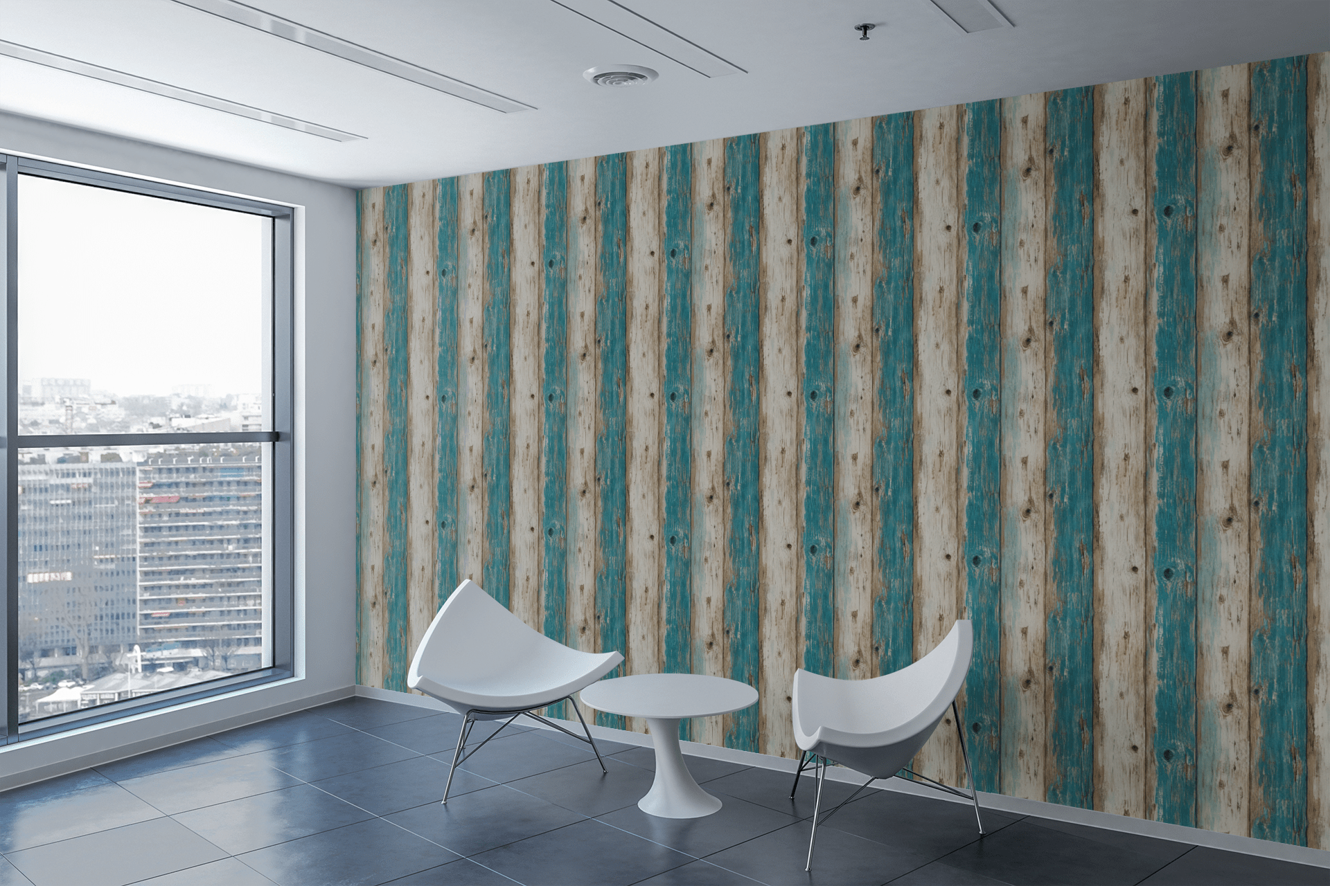 Driftwood Canvas Wallpaper Peel and Stick Wallpaper | Accent Haus