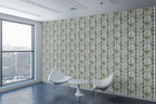 Gilded Bamboo Harmony Wallpaper