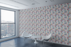 Floating Ribbon Garden Wallpaper