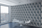 Chateau Plaster Cream Wallpaper