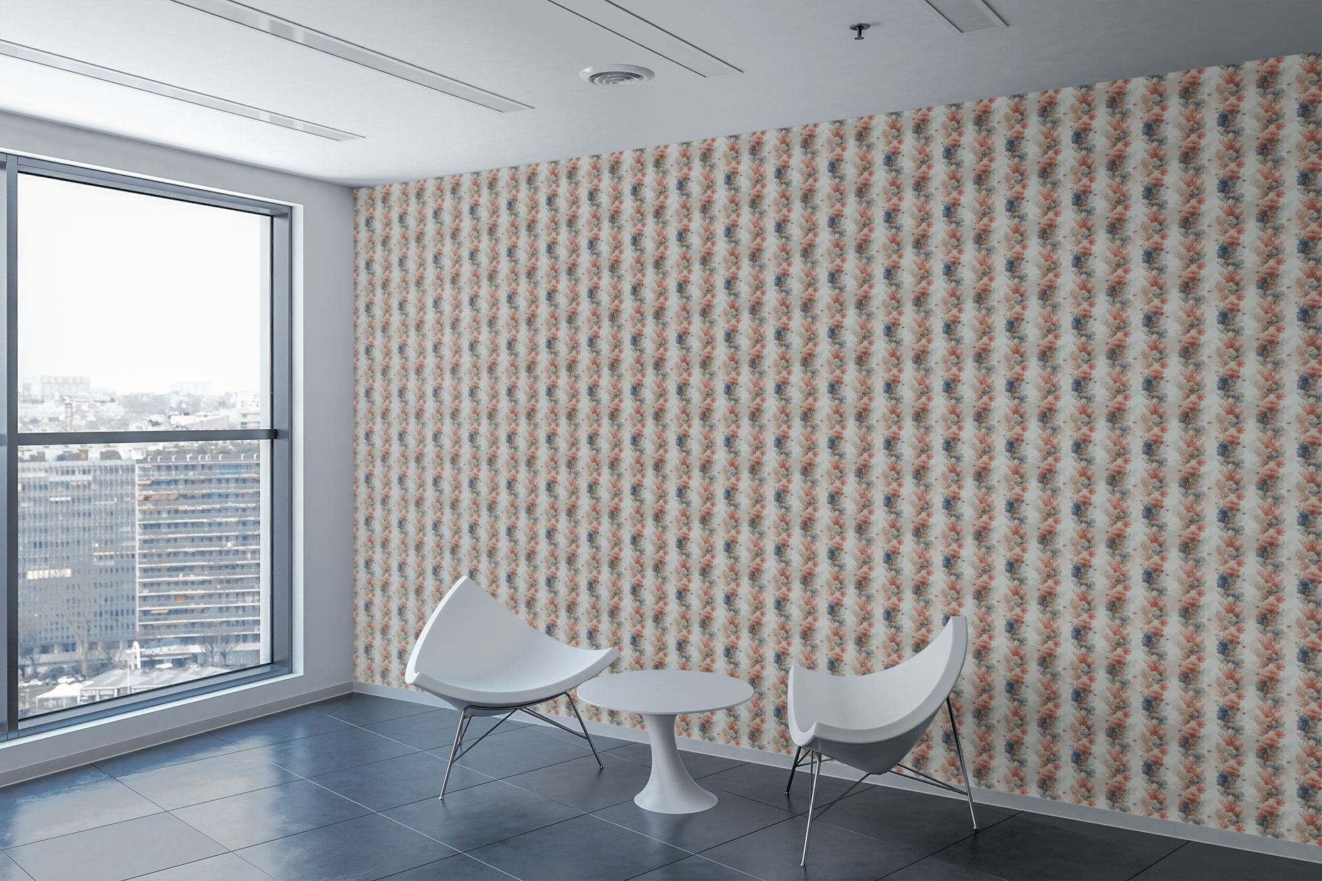 Luxury Coastal Botanical Wallpaper Peel and Stick Wallpaper | Accent Haus
