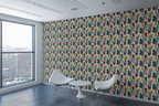 Vintage Newspaper Print Wallpaper