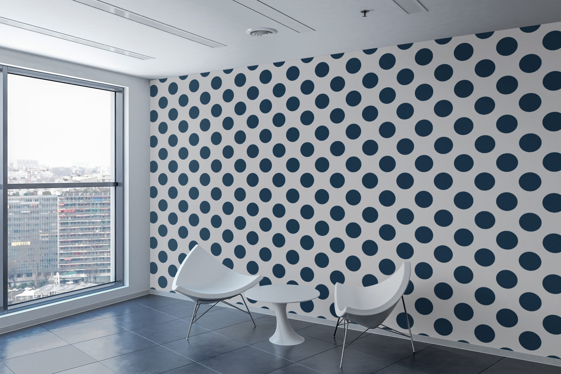 Minimal Dot Grid Wallpaper