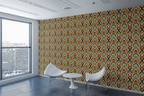 Retro 70s Curves Wallpaper