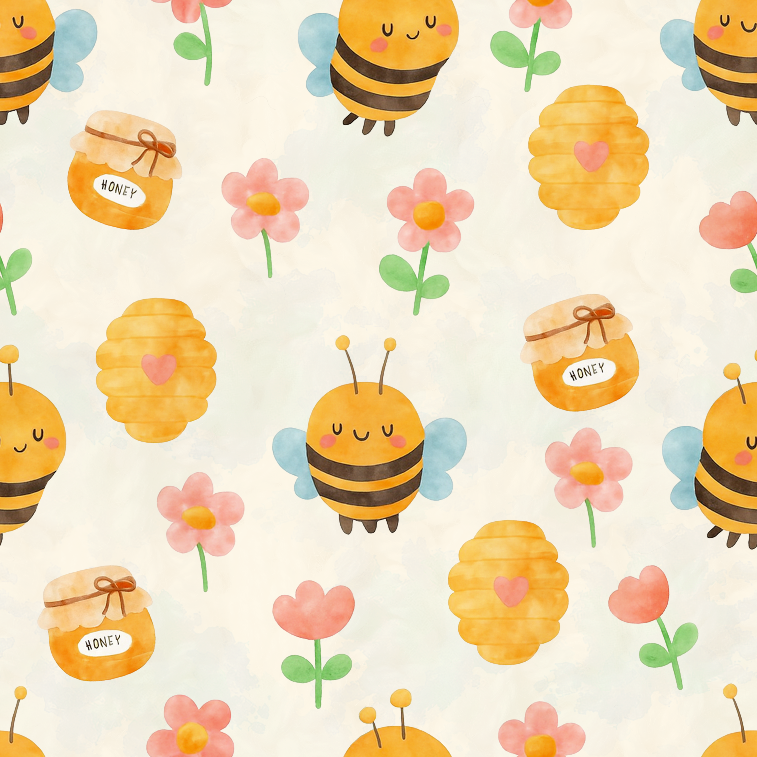 Honey bees Wallpaper Wallpaper