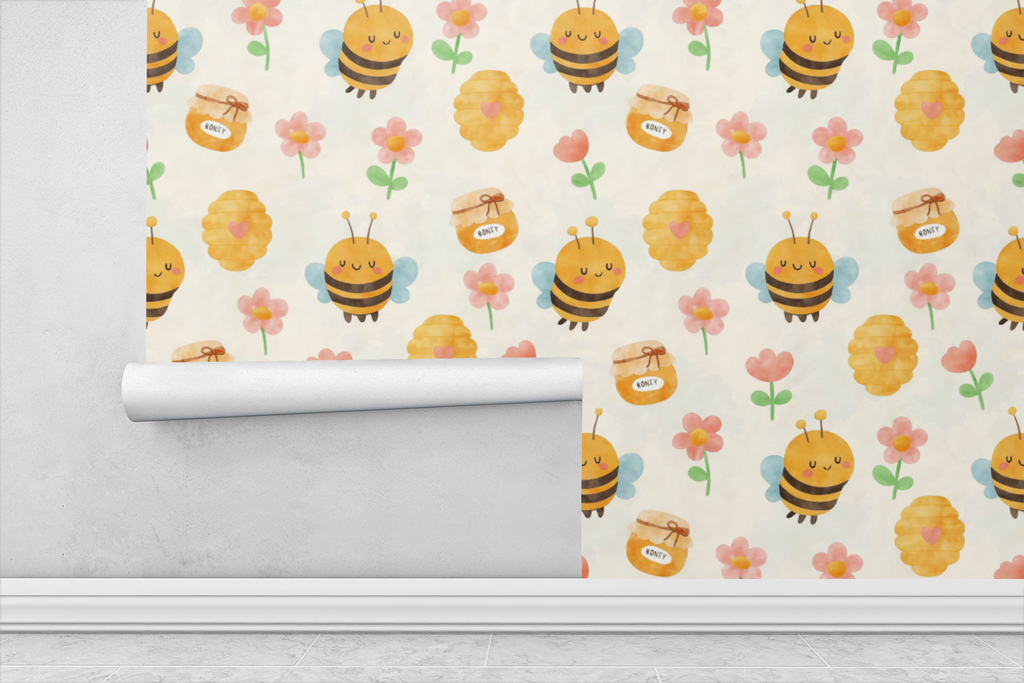 Honey bees Wallpaper Wallpaper