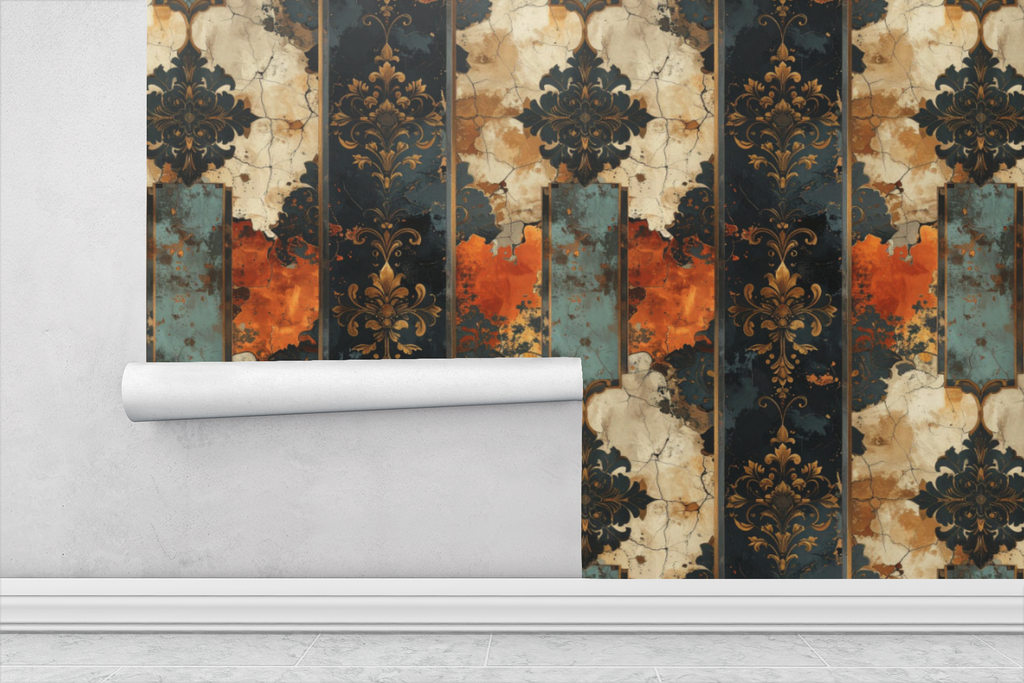 Fresco Imperfection Tapestry Wallpaper