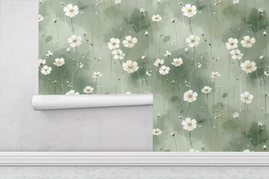Luxe Botanical Whisper Wallpaper