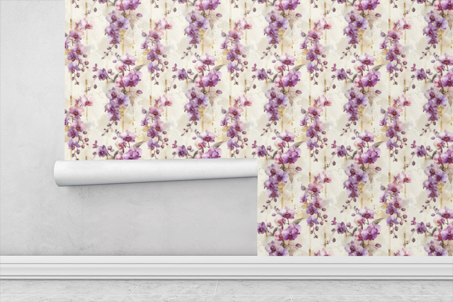 Majestic Orchids Wallpaper