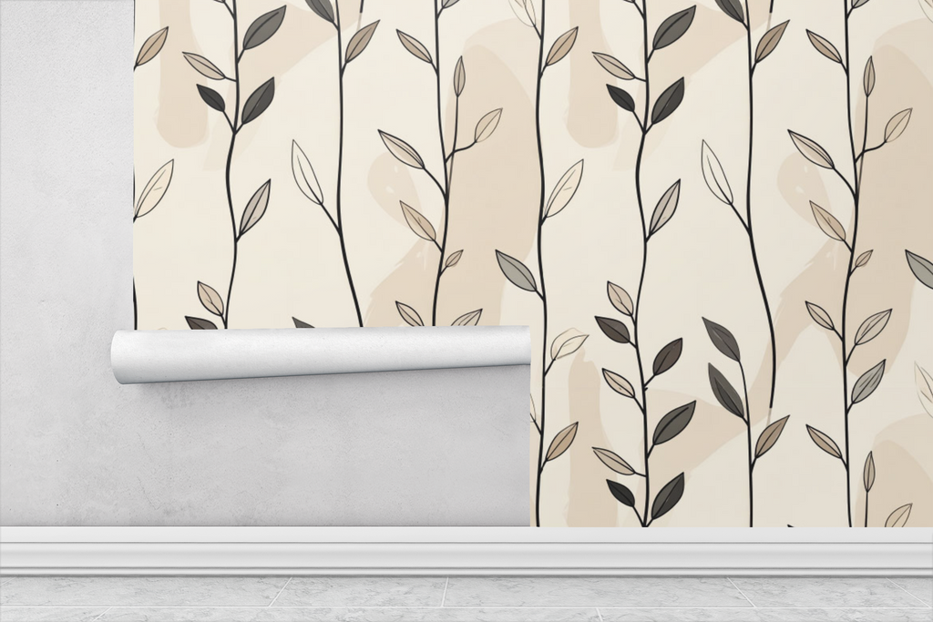 Breathing Vine Columns Wallpaper