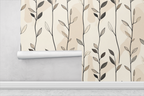 Breathing Vine Columns Wallpaper