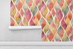 Autumn Silk Leaves Wallpaper