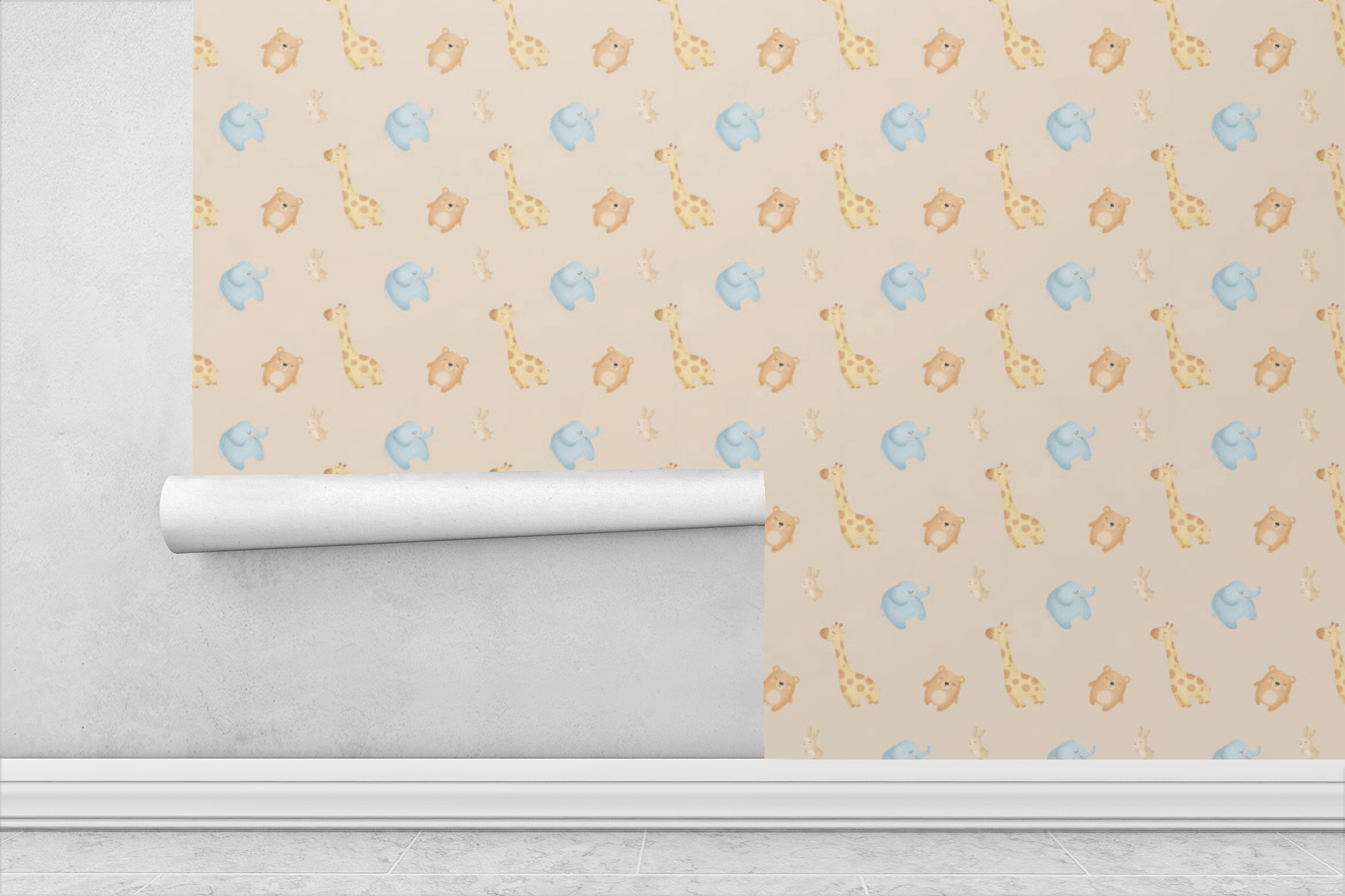 Floating Friends Parade Wallpaper Peel and Stick Wallpaper | Accent Haus