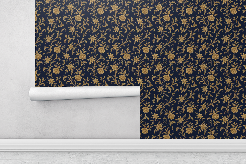 Gilded Baroque Wallpaper