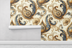 Paisley Arabesque Symphony Wallpaper