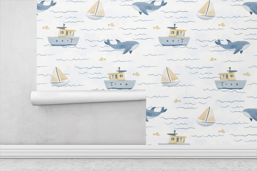 Whispers of the Calm Sea Wallpaper