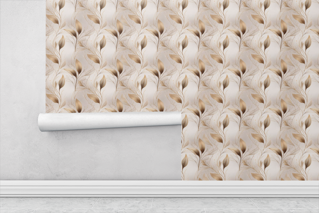 Golden Willow Whispers Wallpaper