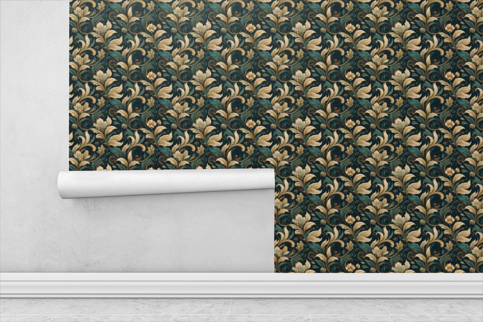 Midnight Majesty Wallpaper Peel and Stick Wallpaper | Accent Haus