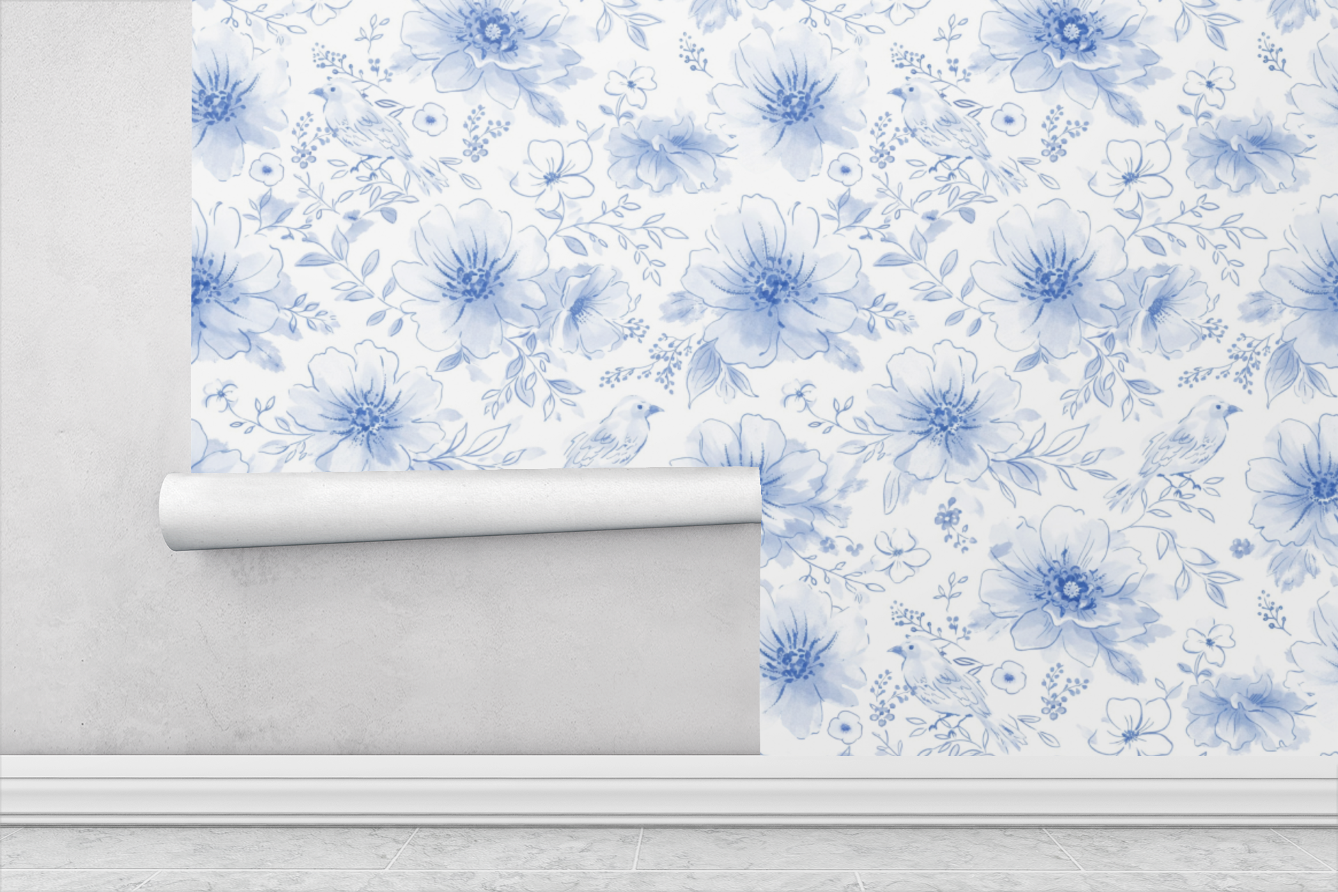 Ethereal Blue Wallpaper