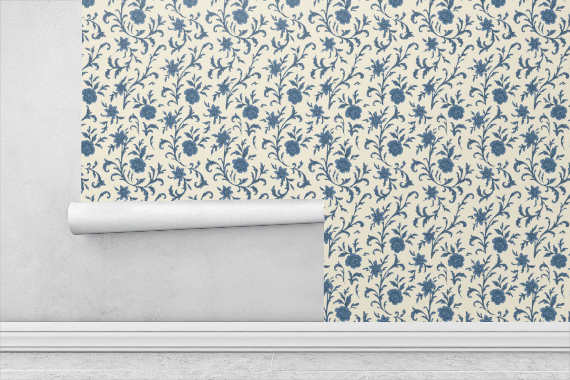 Porcelaine Royale Wallpaper