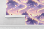 Fairy Light Trails Wallpaper