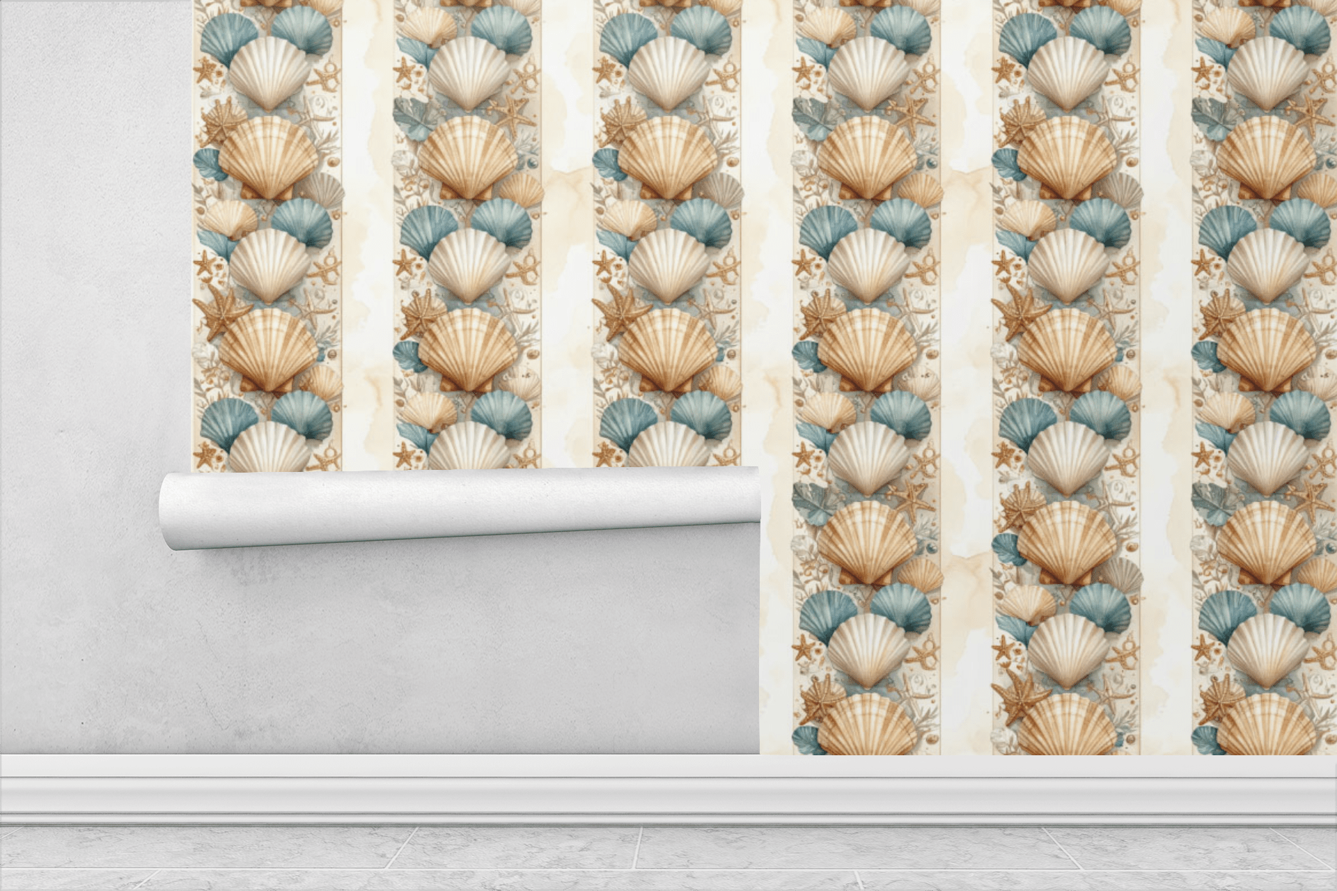 Deep Sea Botanica Wallpaper Peel and Stick Wallpaper | Accent Haus