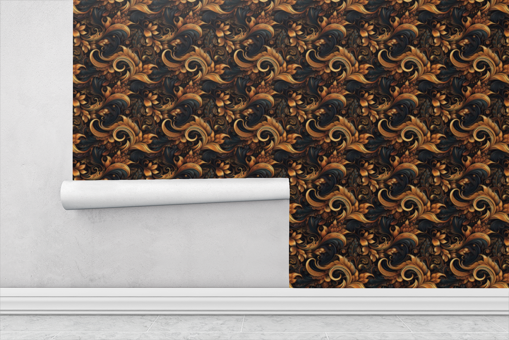 Golden Renaissance Wallpaper