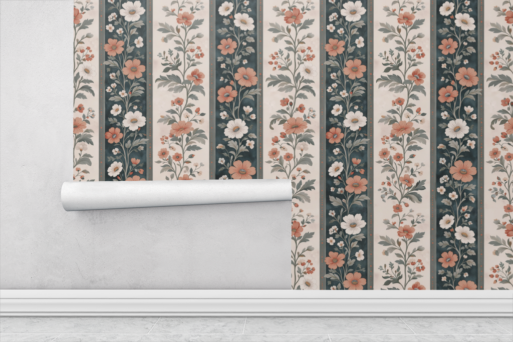 Lush Vine Symphony Wallpaper