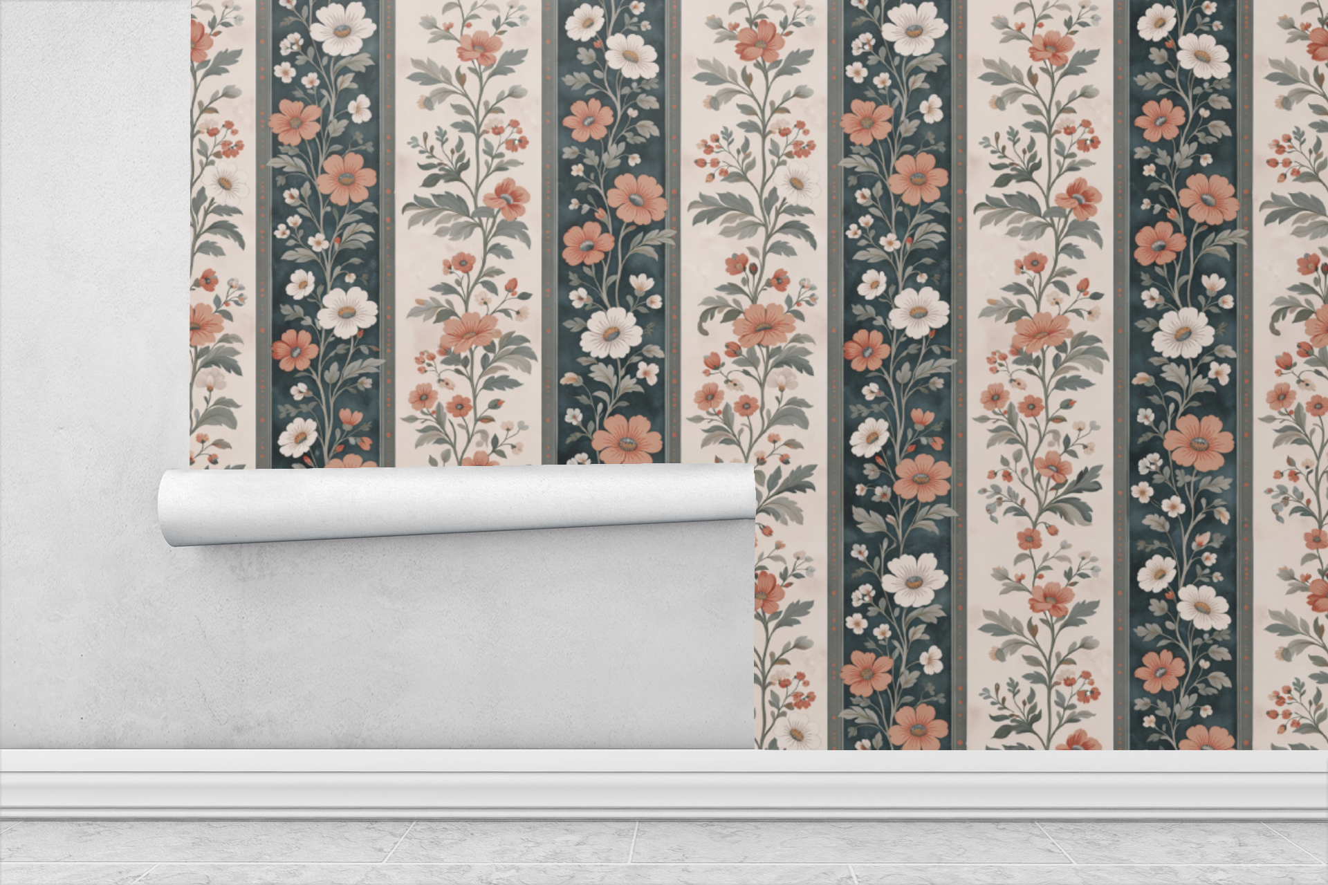 Lush Vine Symphony Wallpaper