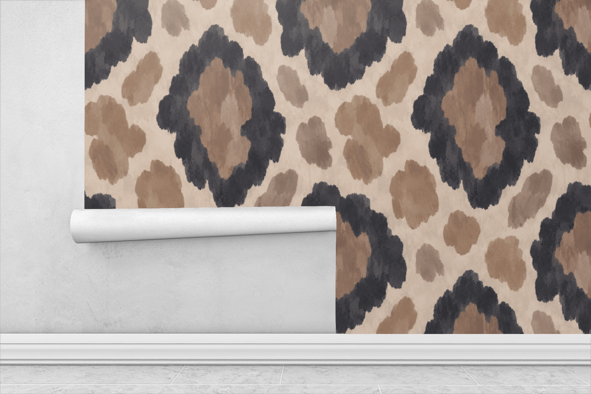 Quiet Leopard Wallpaper Peel and Stick Wallpaper | Accent Haus