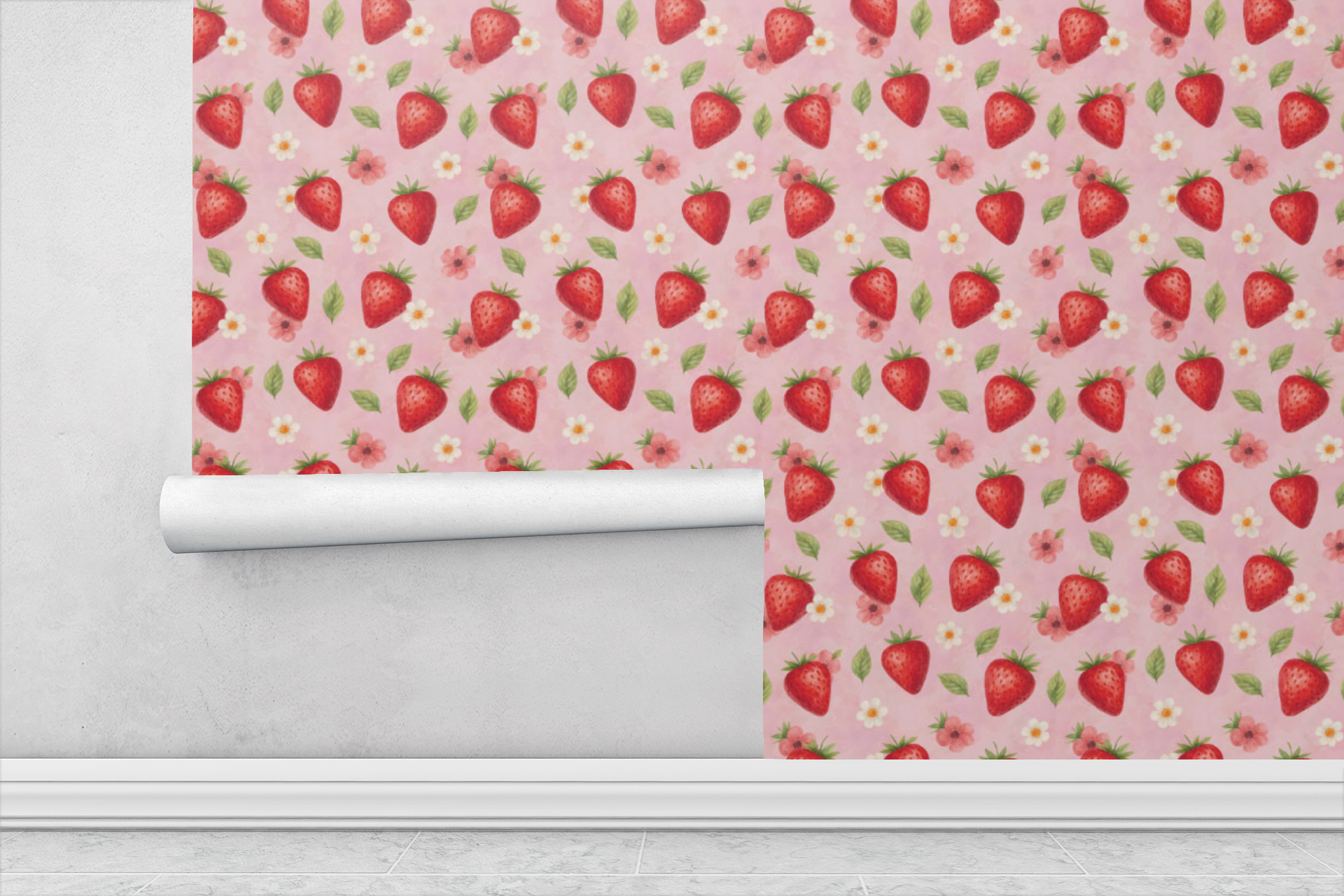 Sweet Strawberries Wallpaper