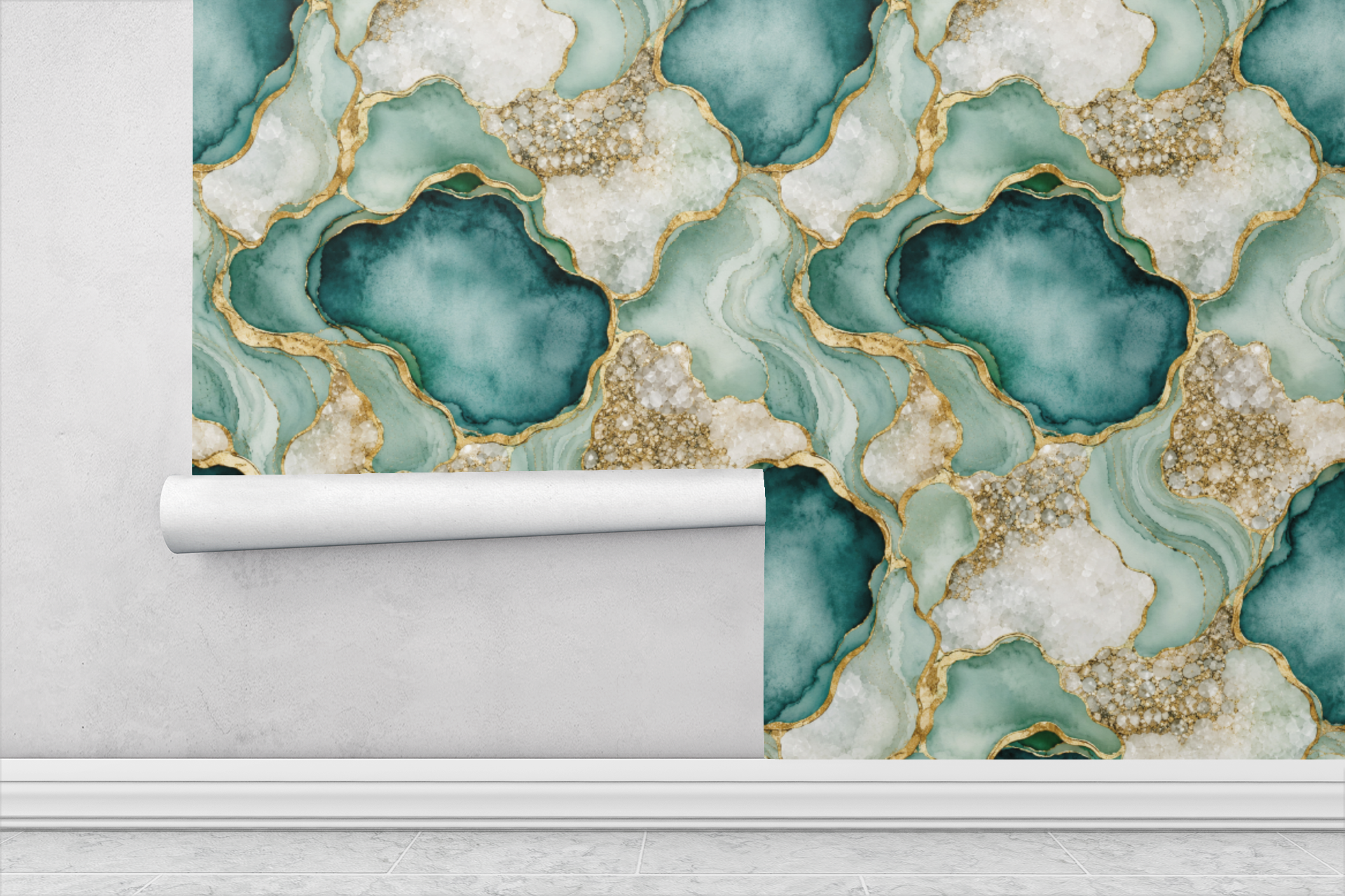 Sea Glass Drift Wallpaper