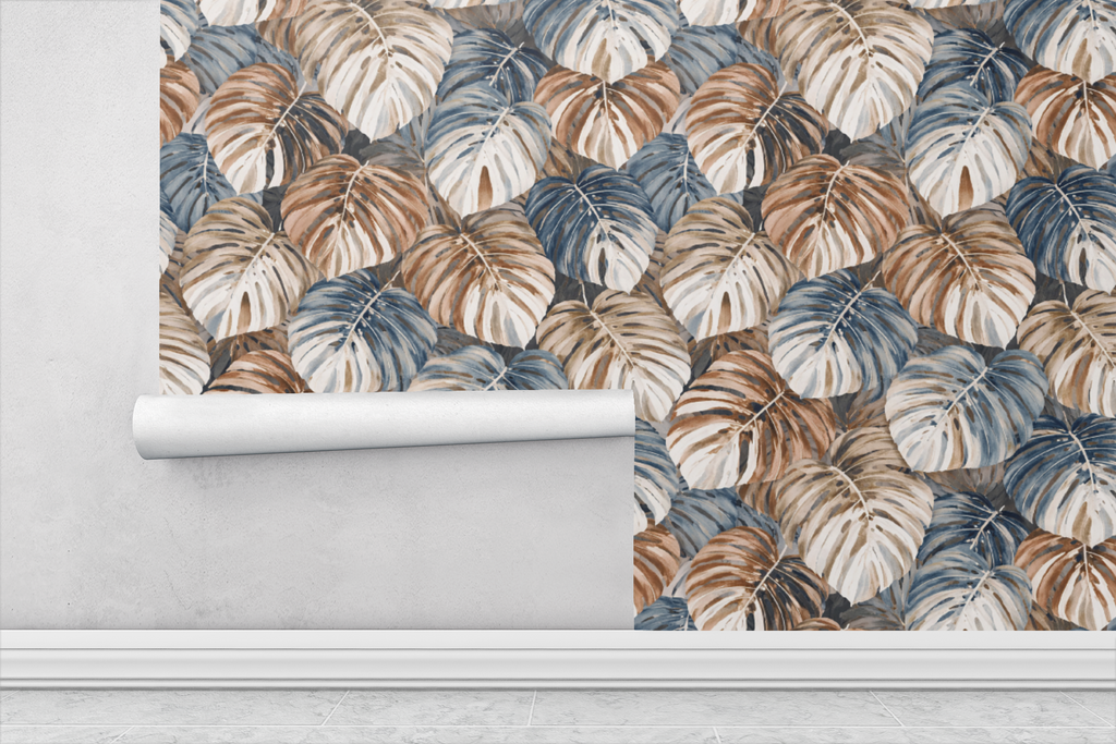 Tropical Harmony Weave Wallpaper
