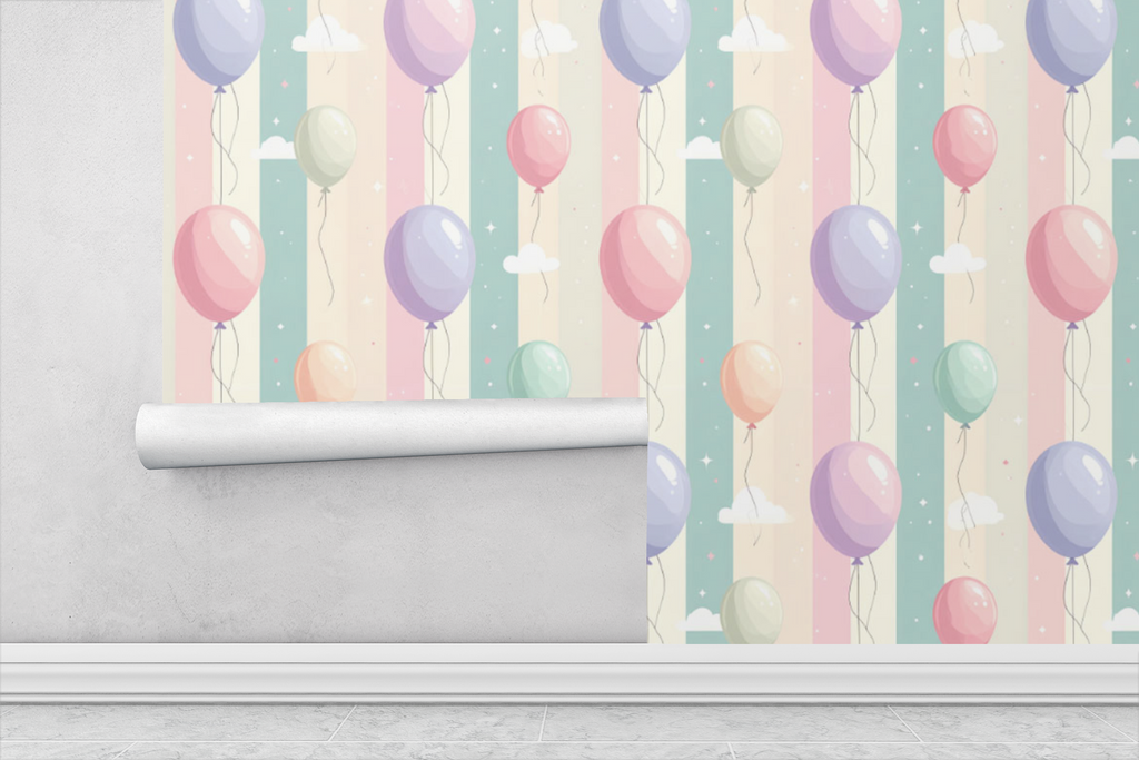 Floating Balloon Parade Wallpaper
