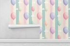 Floating Balloon Parade Wallpaper