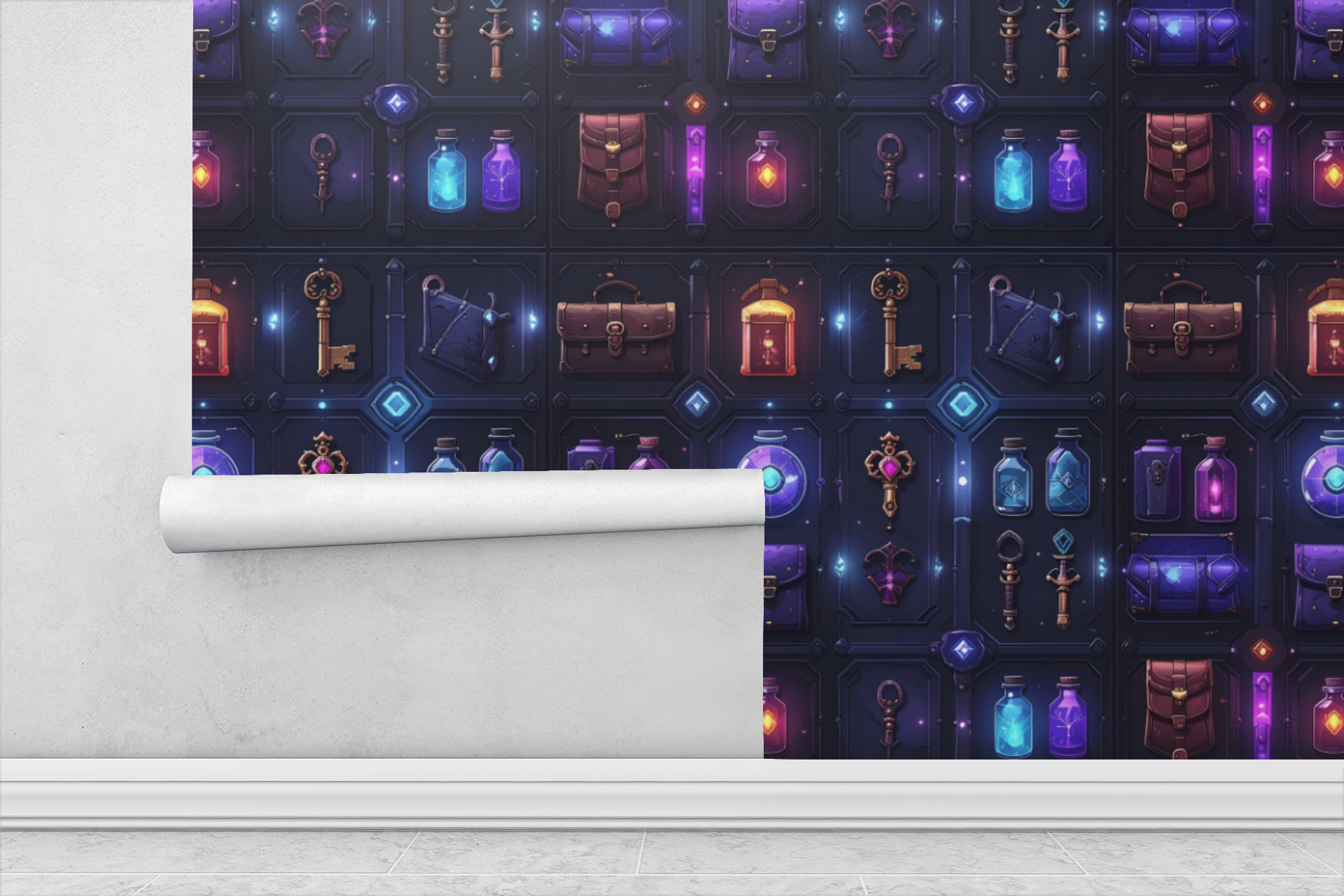 Inventory Relic Grid Wallpaper